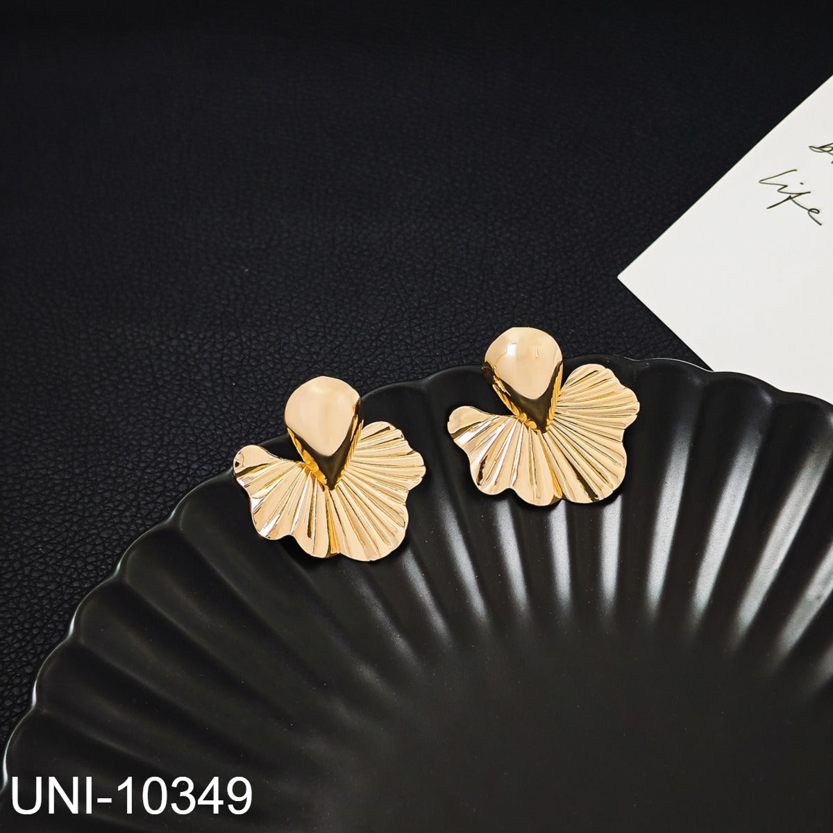 UNI-10349 - Foiled Gold Series - Earring Style 4