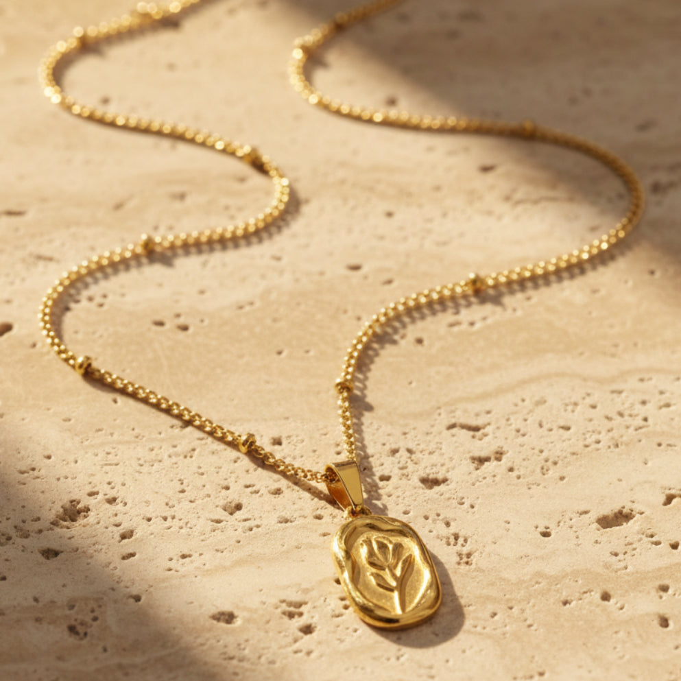 Rose Necklace - B-314