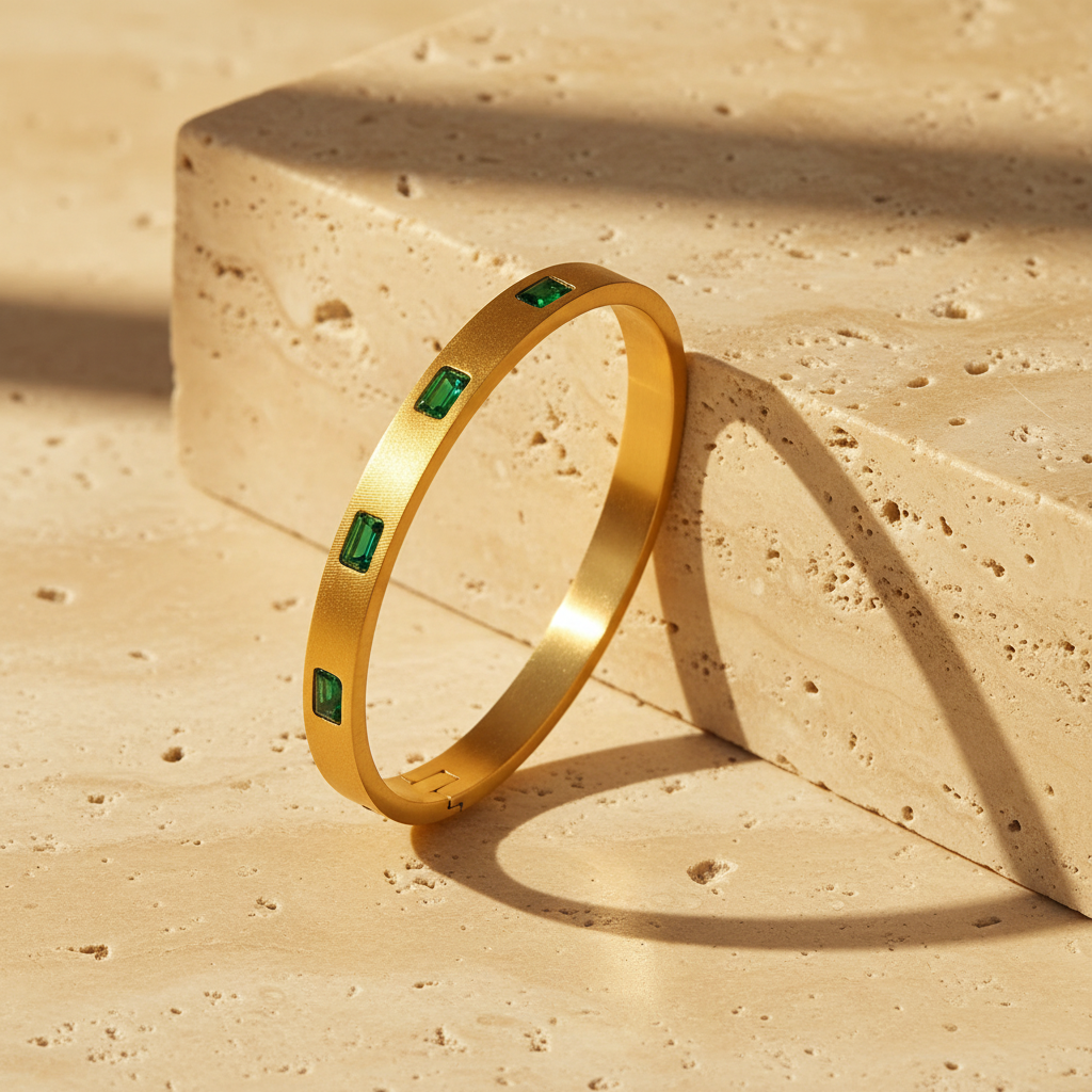 Ivy Halo Bangle - B-299
