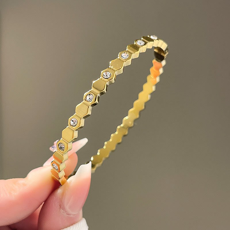 Honeycomb Bangle - B-290