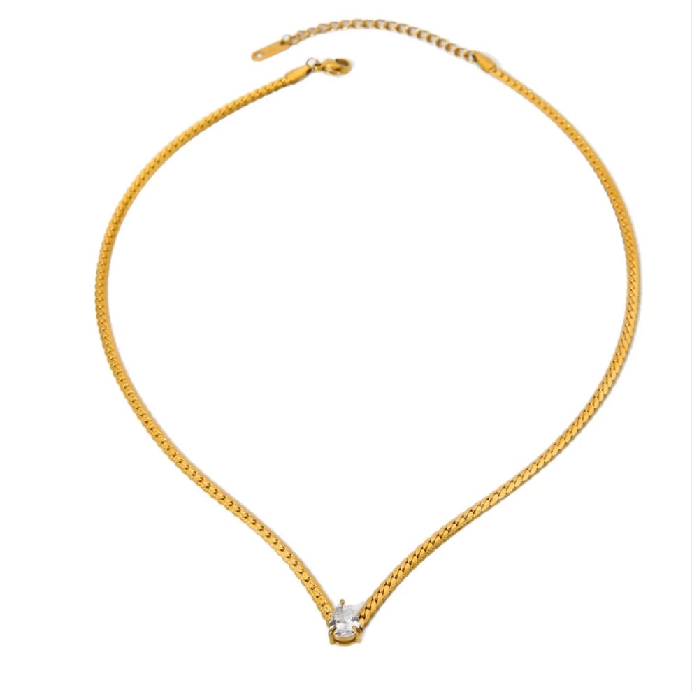 Vintage Heart Necklace - B-309