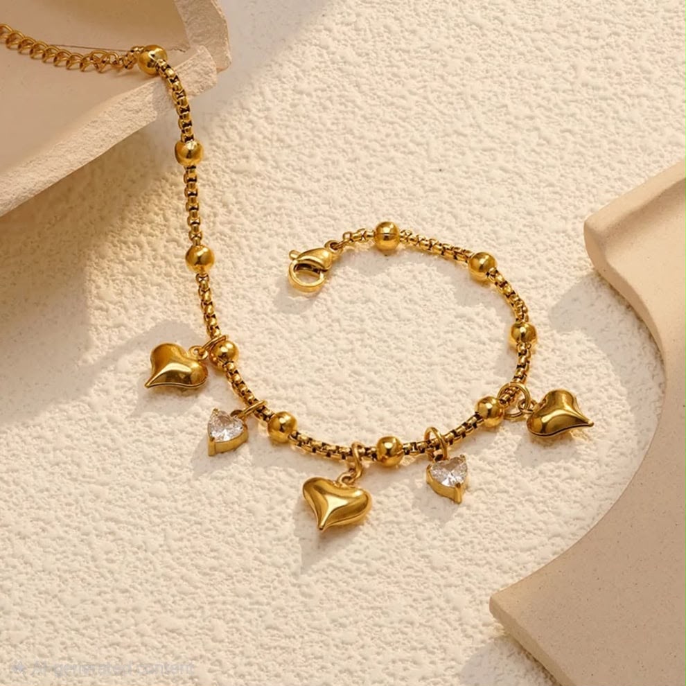 Love Letter Charm Bracelet - B-280