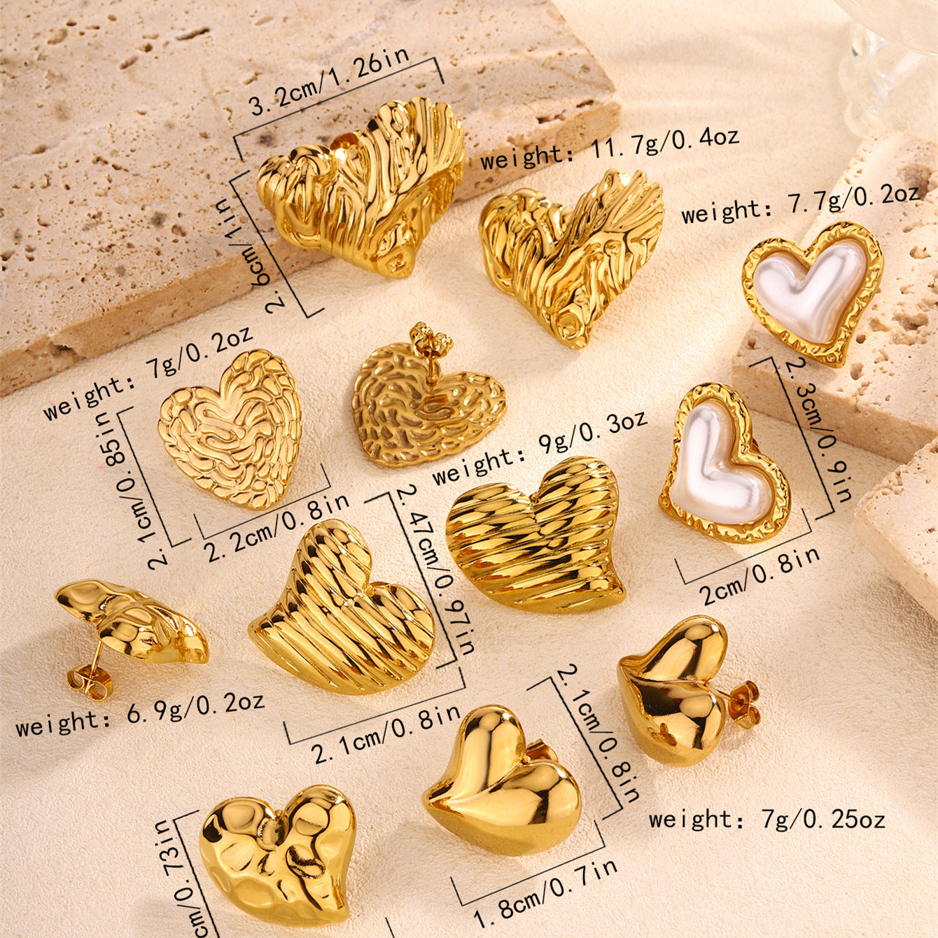 Luvé - Ear Studs - B-90138
