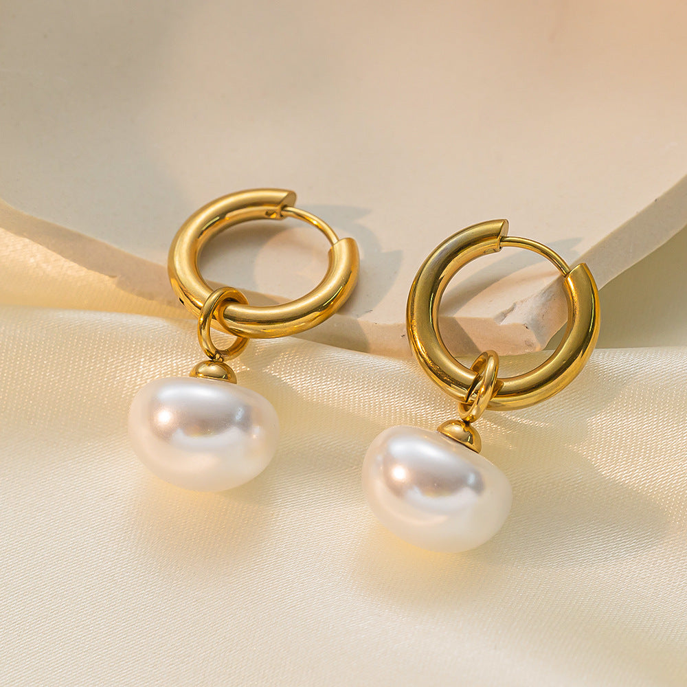 Pearl Drip - Earrings - B-90020