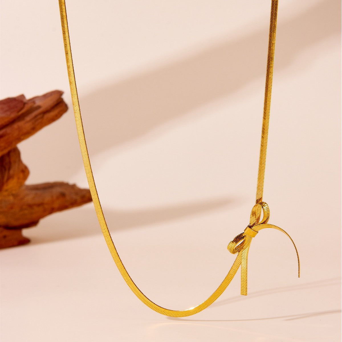 Golden Coquette - Necklace - B-90029