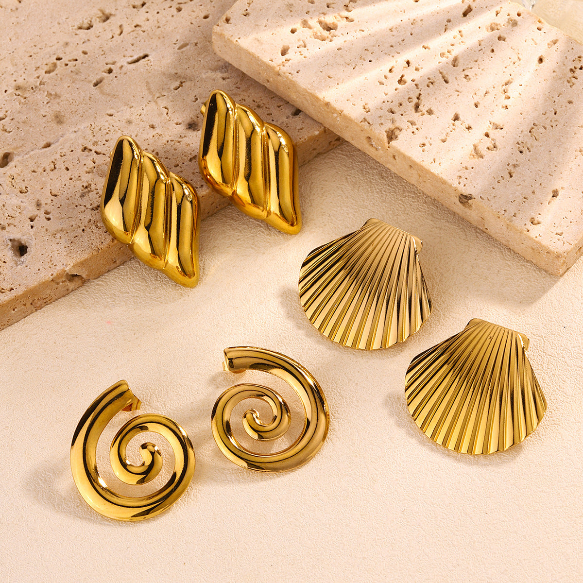 Seagull - Ear Studs - B-90084