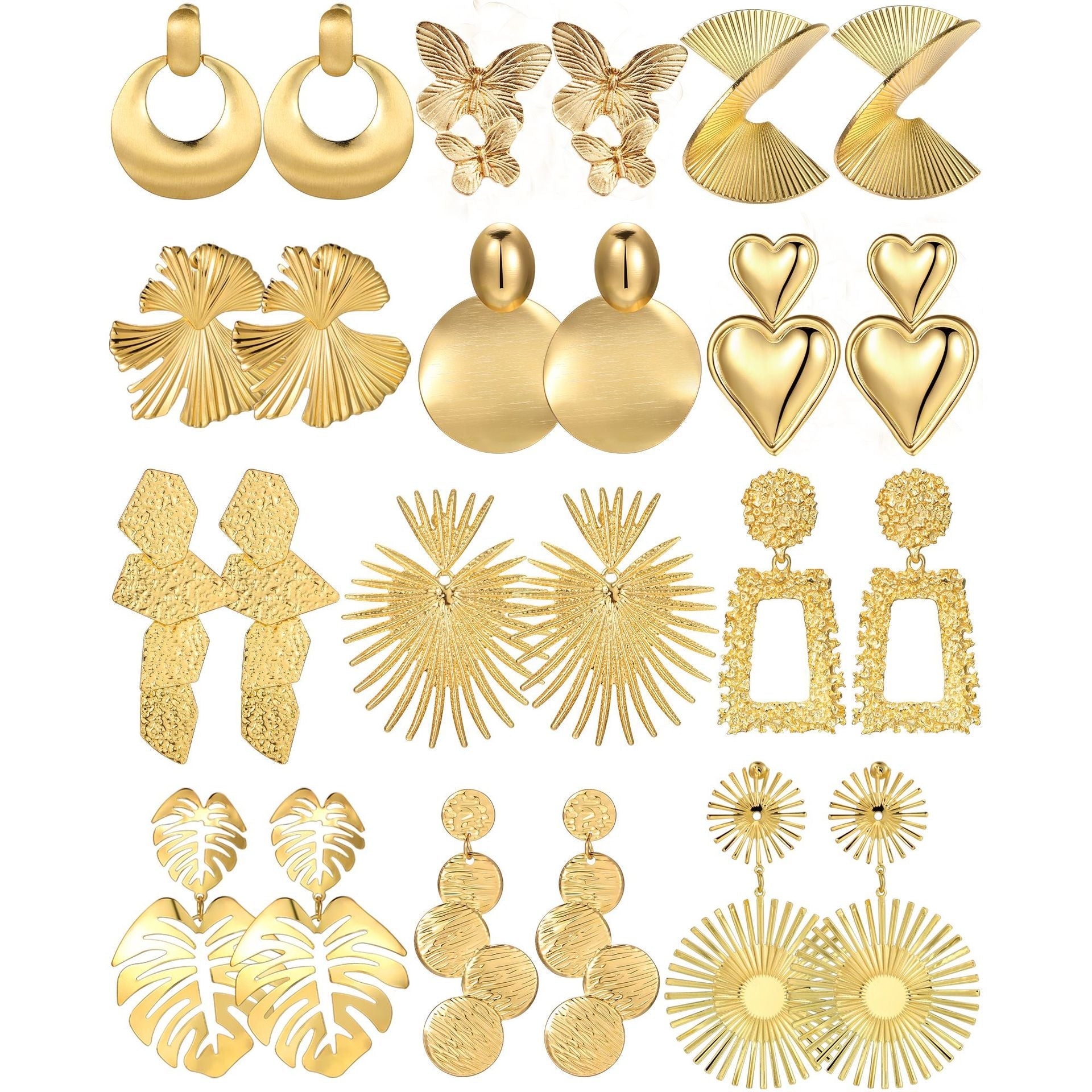 UNI-10624 - Classy Foiled Series - Earring Style 2