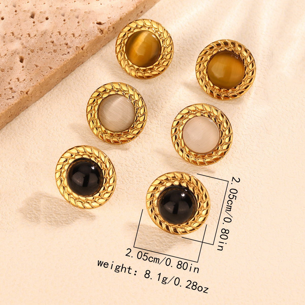 Molten - Ear Studs - B-90151