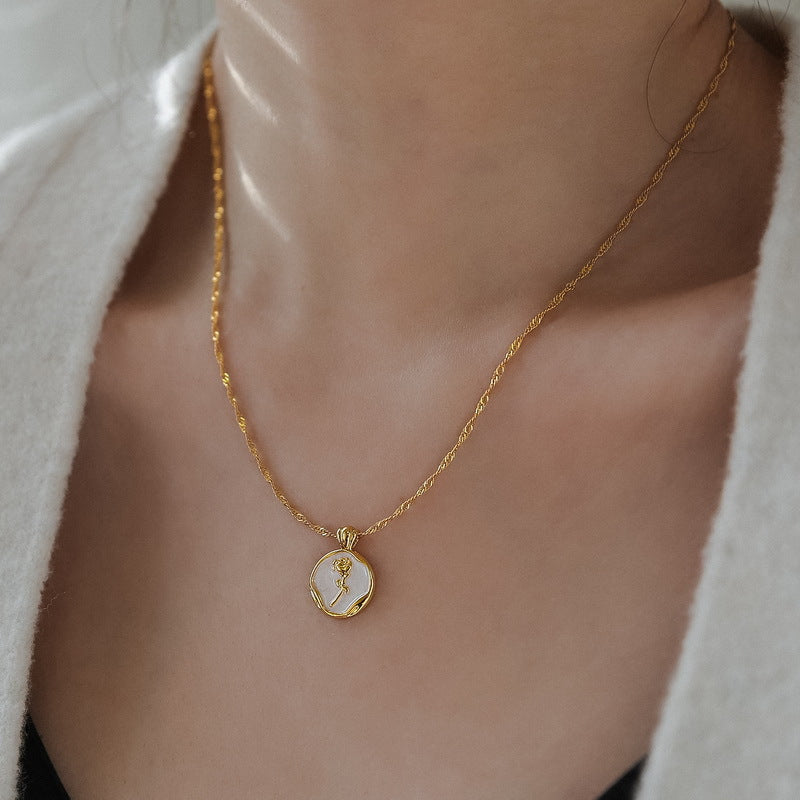 Rosette - Necklace - B-90023