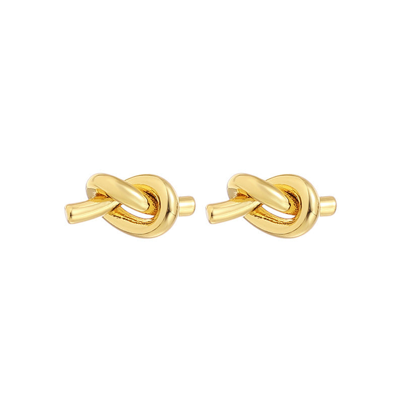 Knotted - Ear Studs - B-90017