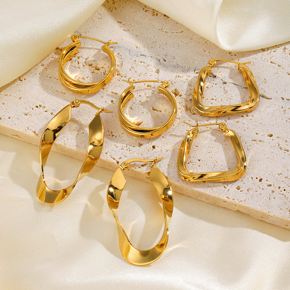 Twister - Earrings - B-90240