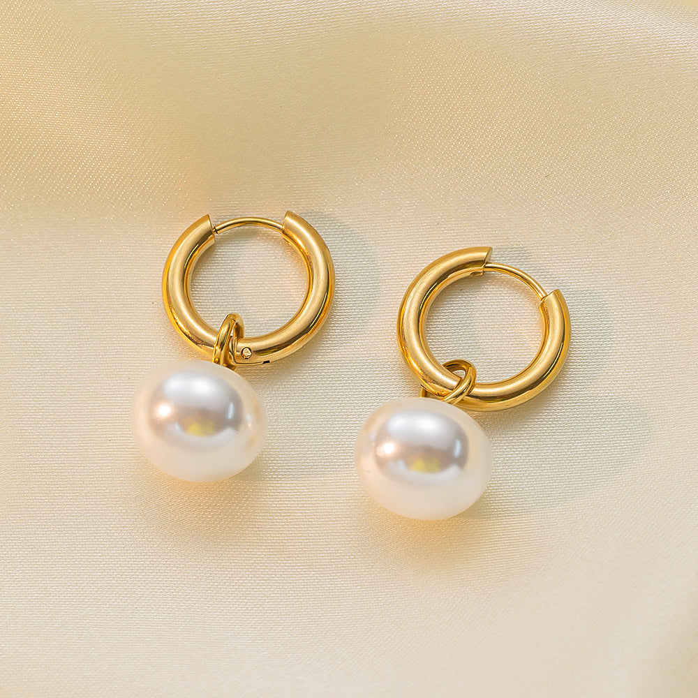 Pearl Drip - Earrings - B-90020