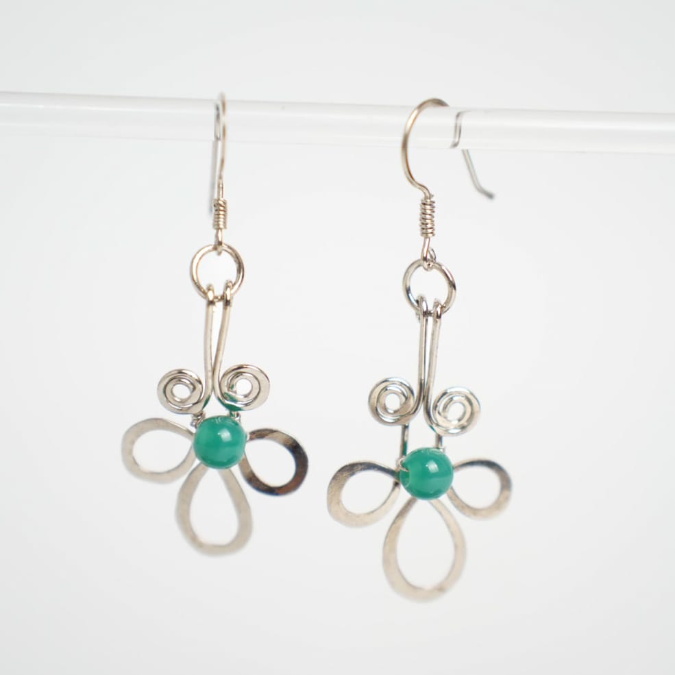 Bejeweled Hammered Series 1 - Earrings