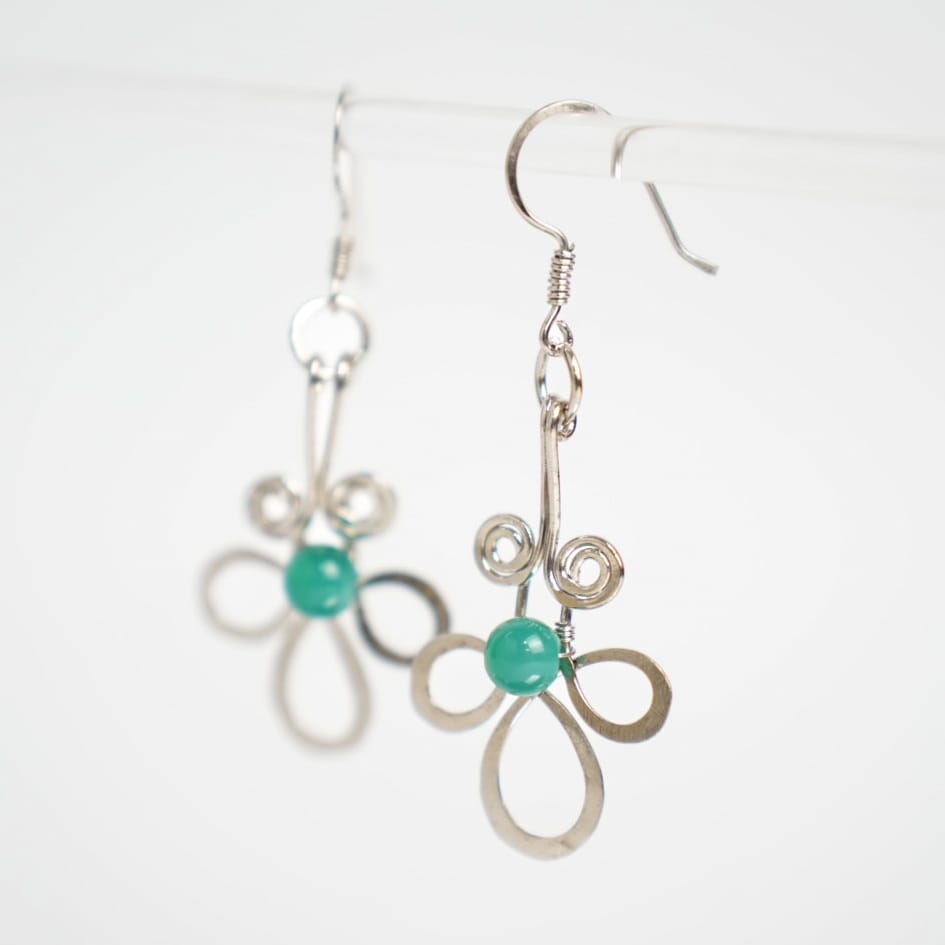 Bejeweled Hammered Series 1 - Earrings