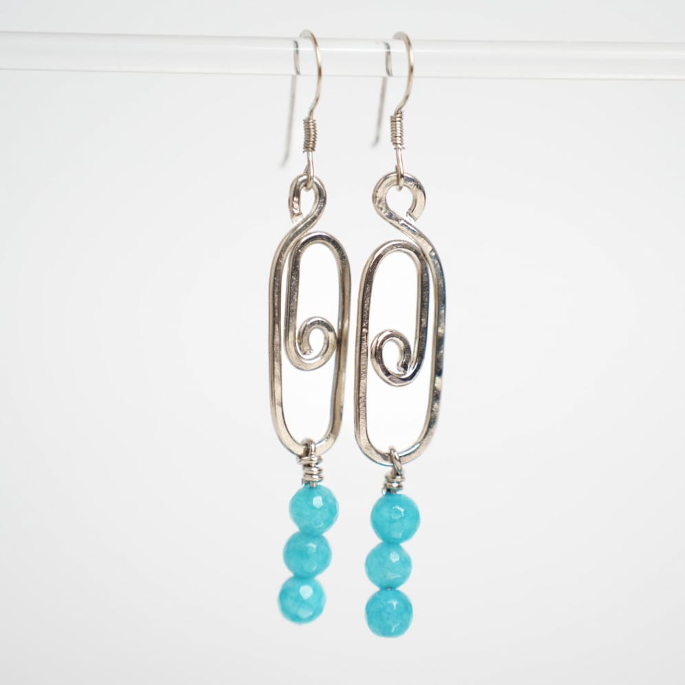 Bejeweled Hammered Series 2 - Earrings