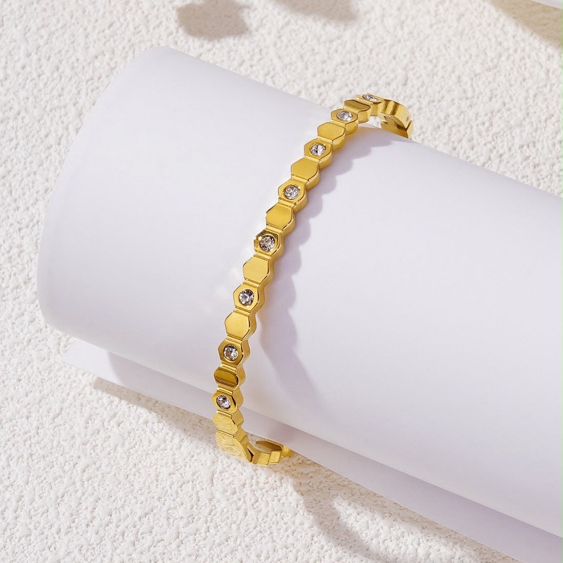 Honeycomb Bangle - B-290