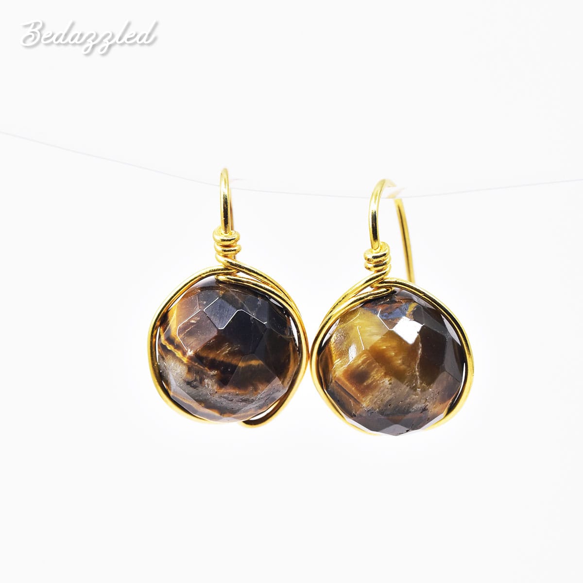 TigerEye Gold - Earrings