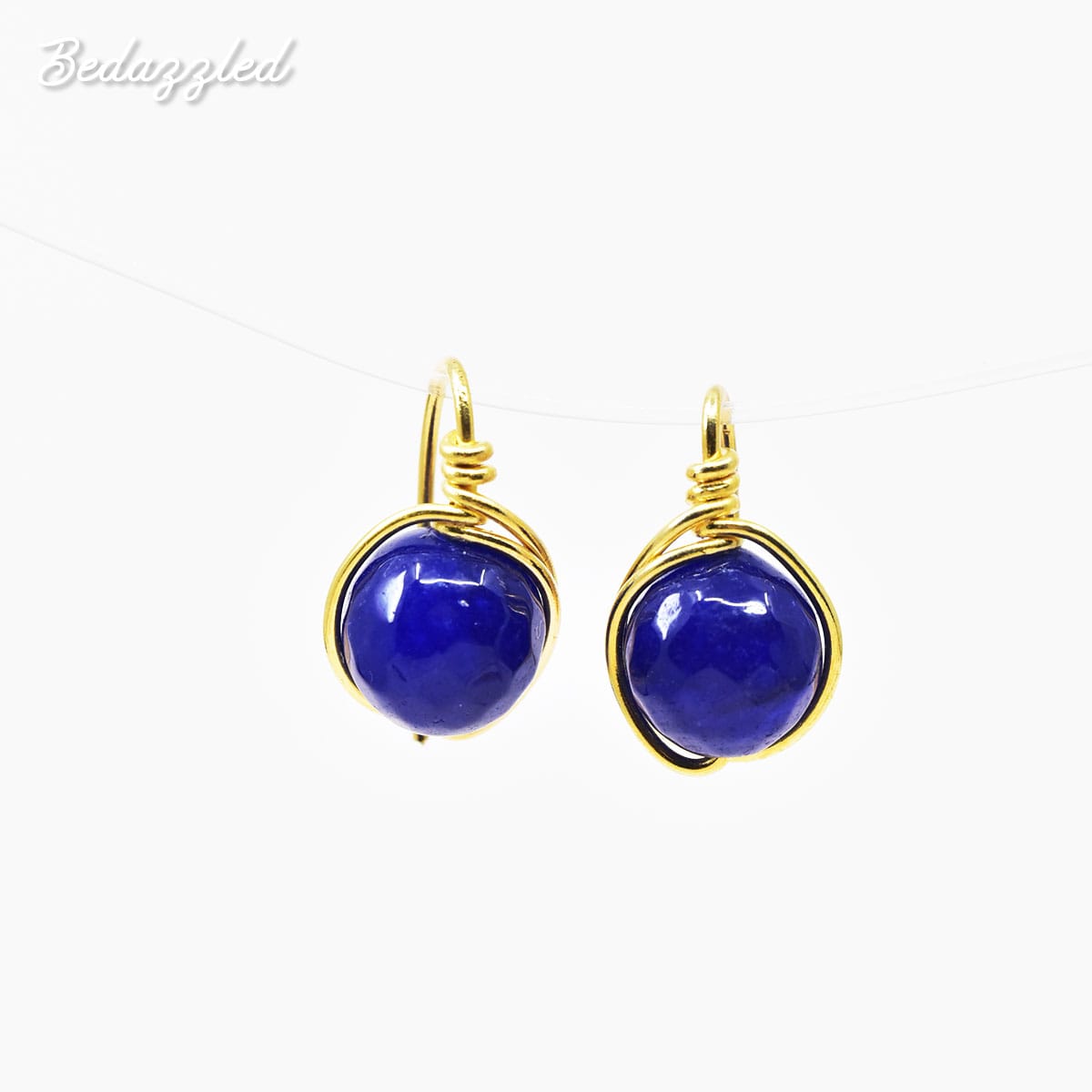 Azure Gold - Earrings