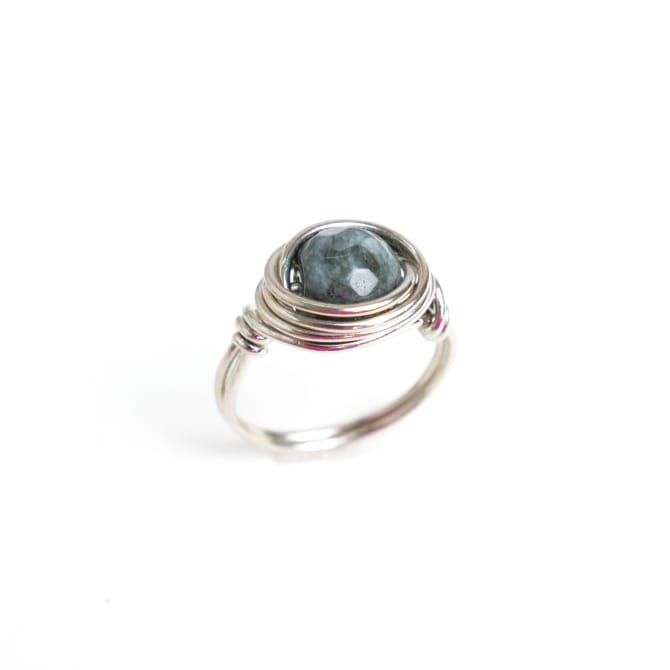 Silver Agate - Ring