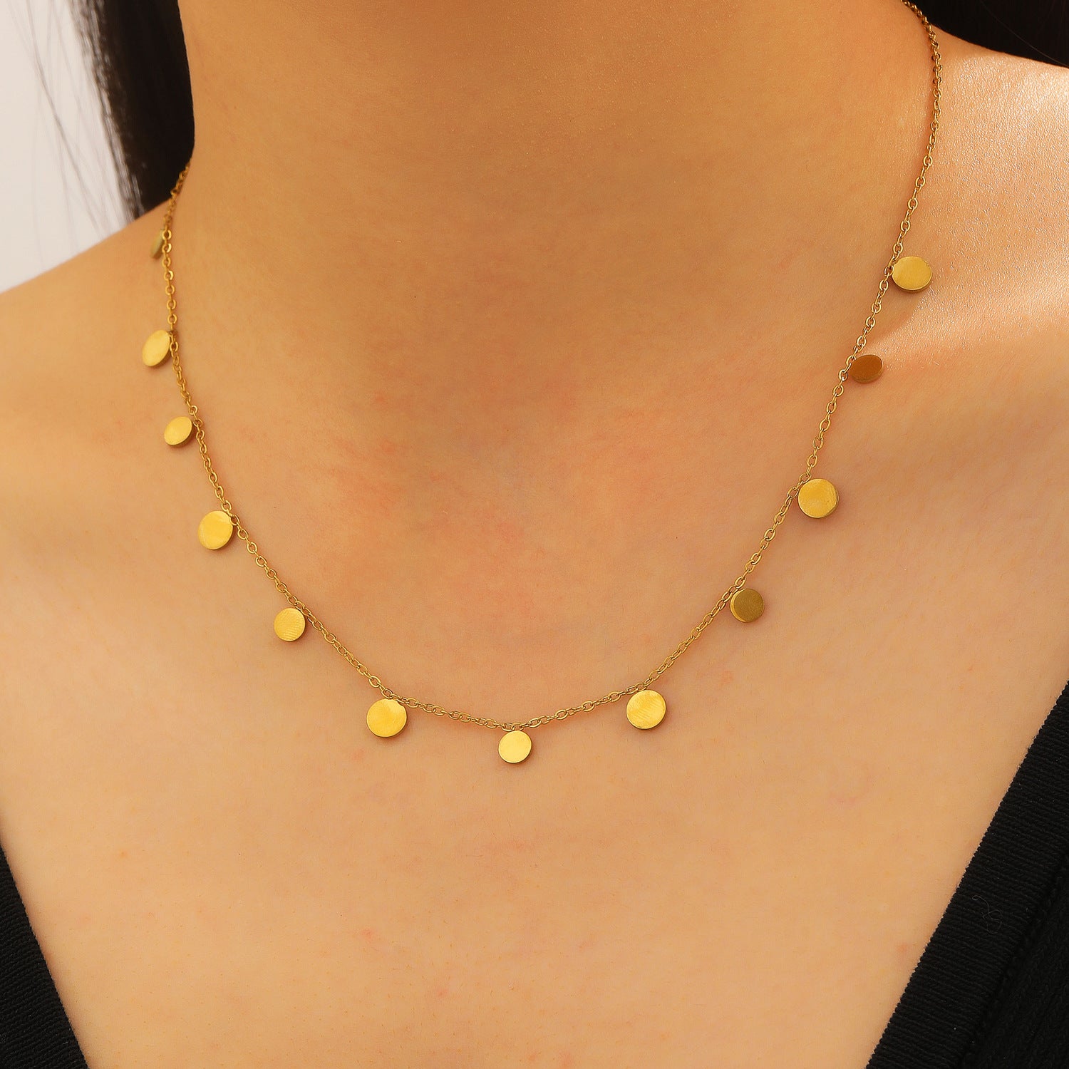 Disc-o - Necklace - B-240