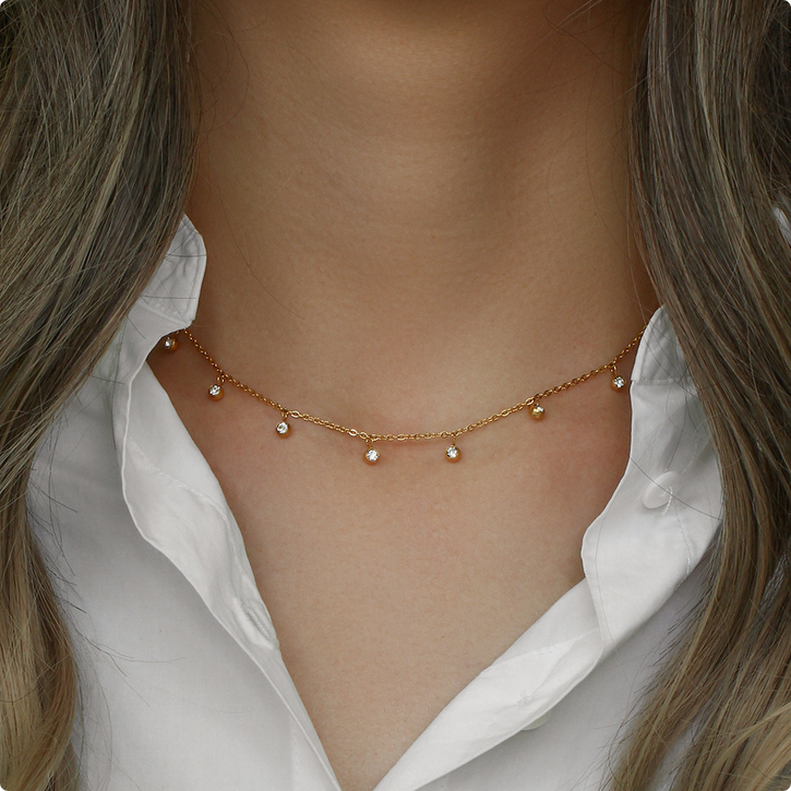 Dainty Bling - Necklace - B-237