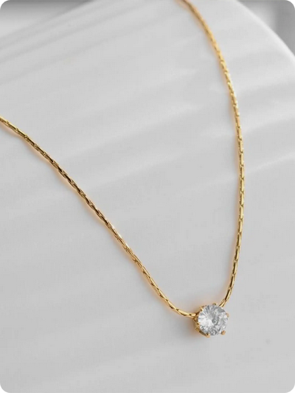 White Sparkle - Necklace - B-242